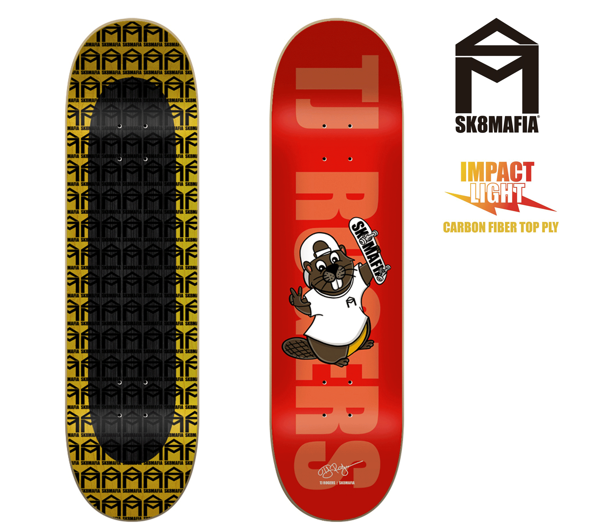 楽天市場】（セール）SK8MAFIA DECK スケートマフィア デッキ