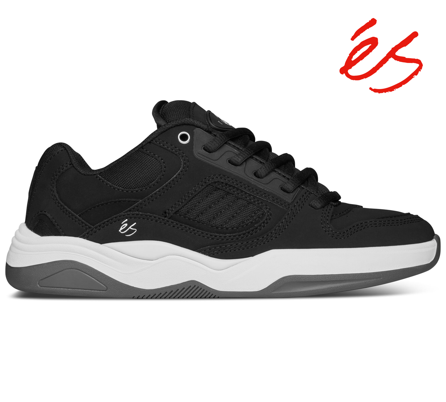 エス ES TJ ROGERS BLACK WHITE GREY シューズ スニーカー 靴
