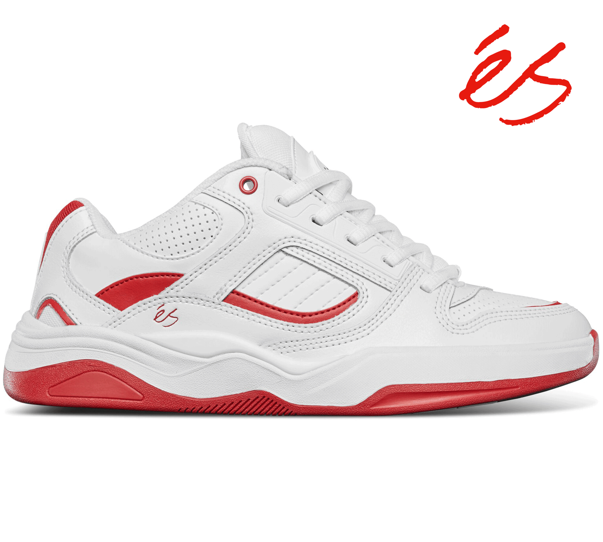 éS スケートシューズ ホワイト/レッド26cm Es Footwear Two Nine 8 Skate Shop Day Sneakers White / Red