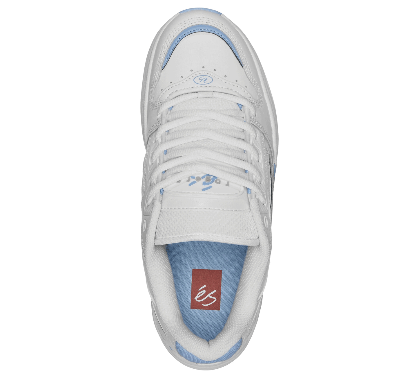 エス ES TJ ROGERS WHITE BLUE シューズ スニーカー 靴