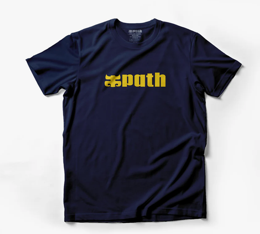 アイパス IPATH Vintage Logo TShirt  Navy スケートボード Tシャツ 半袖